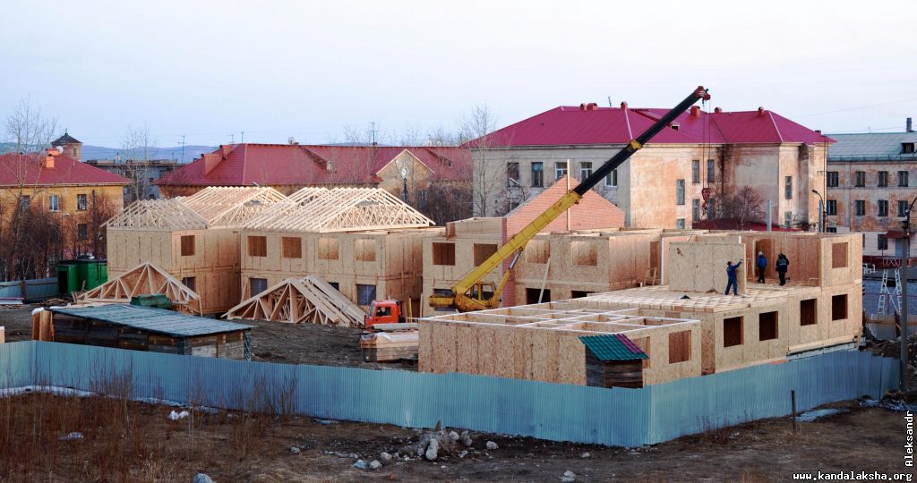 Строительство дома на ул.Спекова 2010-2011г.
